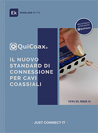 QuiCoax, IL NUOVO  STANDARD DI CONNESSIONE PER CAVI  COASSIALI