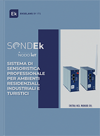 SONDEK NODO IOT, Sistema di sensoristica professionale per ambienti residenziali, industriali e turistici