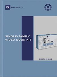 SINGLE-FAMILY VIDEO DOOR KIT