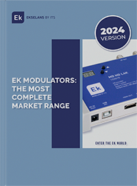 EK MODULATORS: THE MOST  COMPLETE  MARKET RANGE