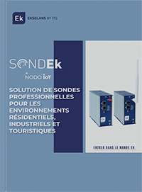 SONDEK NODO IOT, SOLUTION DE SONDES PROFESSIONNELLES POUR LES  ENVIRONNEMENTS RÉSIDENTIELS, INDUSTRIELS ET TOURISTIQUES