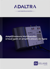 AMPLIFICATEURS MULTIBANDES À HAUT GAIN ET AMPLIFICATEURS DE LIGNE