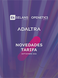 NOVEDADES  TARIFA 2026 | Septiembre