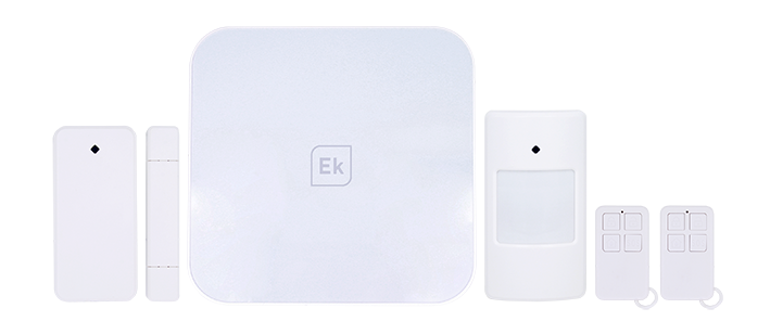 EK Kit Alarma Ip / Wifi + Gsm + Accesorios